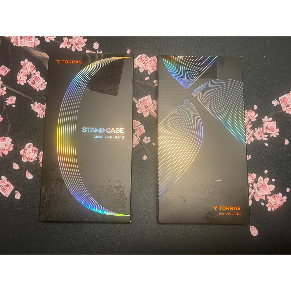 Lot of 2 TORRAS Case for iPhone 17 Pro Max MagSafe Magnetic Kickstand Deep Blue